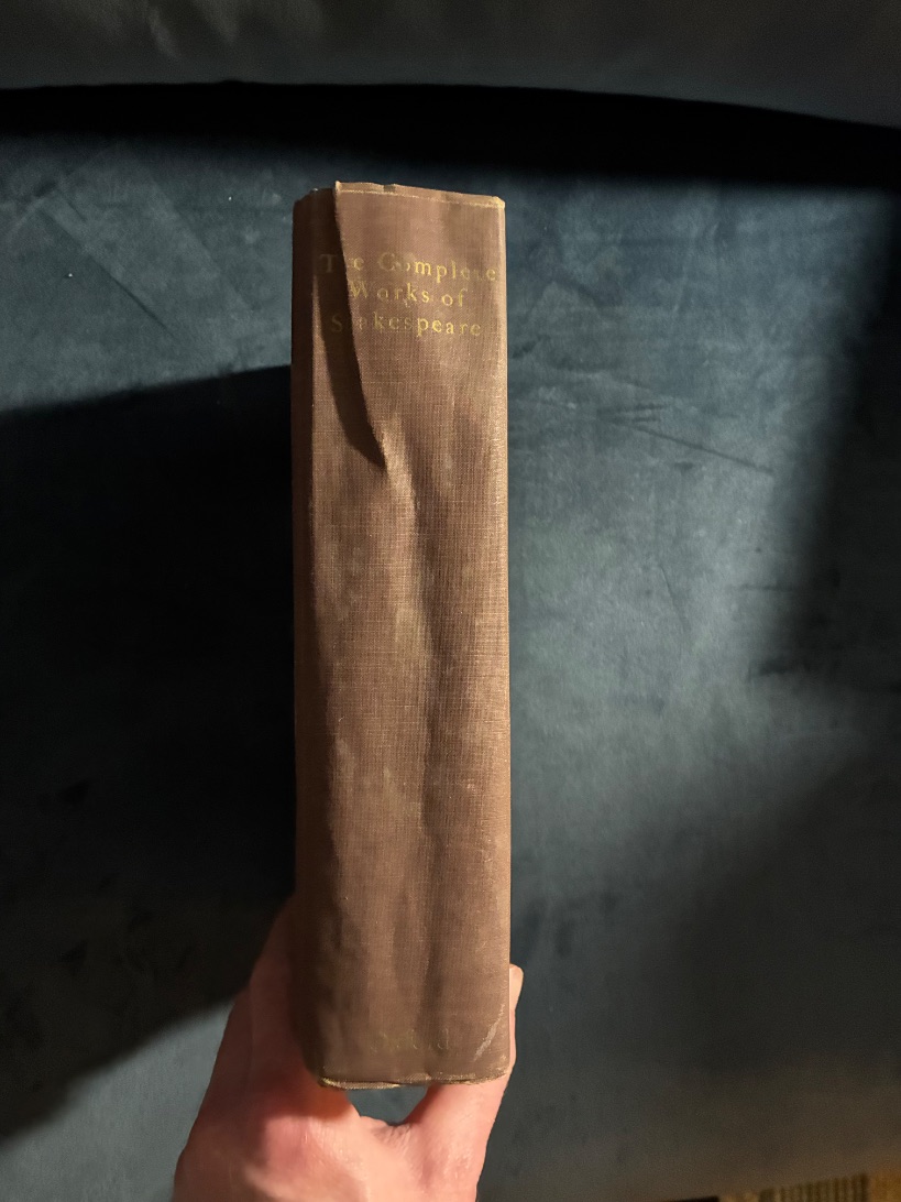 The Works of William Shakespeare (Gathered into One Volume) — photograph 1 of 7