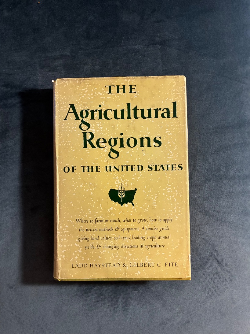 The Agricultural Regions of the United States — photograph 1 of 8