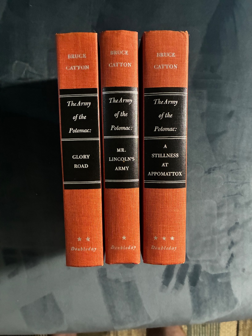The Army of the Potomac (trilogy): Mr. Lincoln's Army; Glory Road; A Stillness at Appomattox — photograph 1 of 9